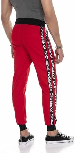Cipo & Baxx Herren Jogginganzug Series – Zweiteiliges Set aus Kapuzenjacke und Jogginghose für Sport- und Casual-User im