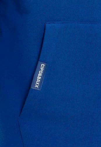 Cipo & Baxx Herren Sweatjacke Hoodie Serie - Stylischer Pullover im Modernen Casual Streetwear Stil für den Alltag, Frei