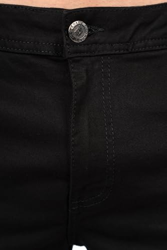 Cipo & Baxx Herren Jeans - Stilvolle Männer Jeans mit 5-Pocket-Design und Kontrastnähten | Bequemer Baumwoll-Elasthan-Mi
