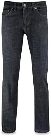 JEEL Herren-Jeans - Regular-Fit Straight-Cut - Stretch - Basic Washed - OEKO-TEX Standard 100