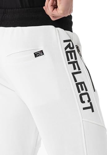 Cipo & Baxx Herren Jogginghose Series - Bequeme Freizeithose mit sportlichem Schnitt und modischem Design für Alltagsgeb