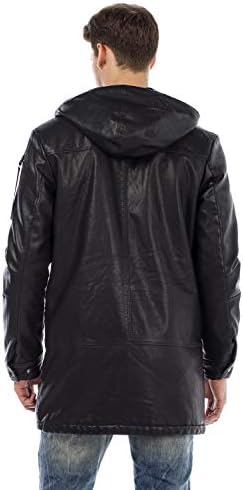 Stylische Winterjacke Herren Cipo & Baxx Series | Warme Winterjacke Herren Cipo & Baxx Series abnehmbarer Kapuze | Func