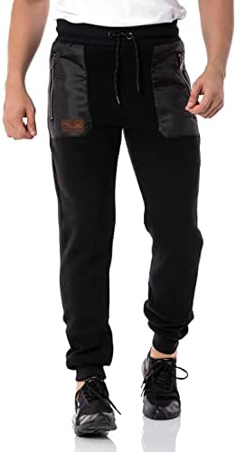 Cipo & Baxx Herren Jogginganzug Series – Zweiteiliges Set aus Kapuzenjacke und Jogginghose für Sport- und Casual-User im