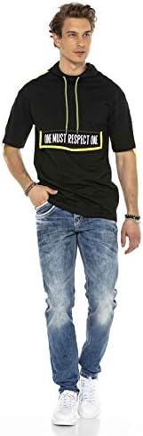 Cipo & Baxx Herren Jeans Hose Look Röhrenjeans Straight Fit Kontrastnähte Trendyhose | Cipo & Baxx Herren Jeans Hose Us