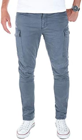 Yazubi Jayden Herren Cargo Hose BaumwollCargoJeans SommerComfortStretchSicherheitSGPS1012