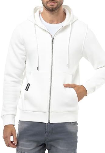Cipo & Baxx Herren Sweatjacke Hoodie Serie - Stylischer Pullover im Modernen Casual Streetwear Stil für den Alltag, Frei