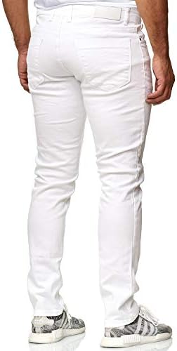 Reslad Jeans-Herren Slim Fit Basic Style Stretch-Denim Jeggings RS-2063