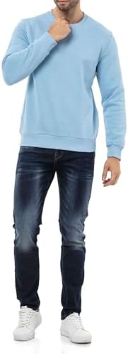 Cipo & Baxx Herren Sweatshirt Series – Stylischer Pullover im Modernen Streetwear Look – Bequemer Sweater für Alltag & F