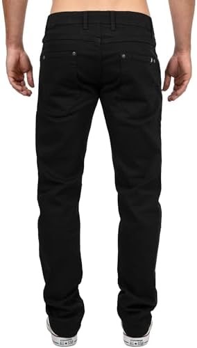Cipo & Baxx Herren Jeans - Stilvolle Männer Jeans mit 5-Pocket-Design und Kontrastnähten | Bequemer Baumwoll-Elasthan-Mi