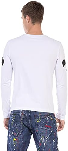 Cipo & Baxx Herren Sweatshirt Series – Stylischer Pullover für Streetwear Lovers – Bequemer Rundhalseinheitsprint Sweate