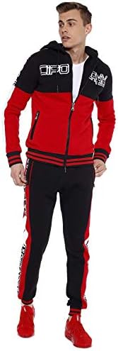 Cipo & Baxx Herren Jogginghose Series - Bequeme Freizeithose mit sportlichem Schnitt und modischem Design für Alltagsgeb