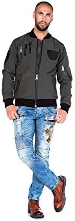 Cipo & Baxx Herren Jeans Hose Look Röhrenjeans Straight Fit Kontrastnähte Trendyhose | Cipo & Baxx Herren Jeans Hose Us