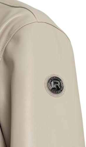 Redbridge Herren Kunst-Lederjacke für den Übergangssaison | Redbridge Männer Jacke Kunst-Lederqualität optimaler Wärmei