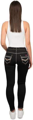 Cipo & Baxx Damen Jeans - Stylische Regular & Slim Fit Modelle mit Stretch | Kontrastnähten & Applikationen | Ideal für – Bild 17