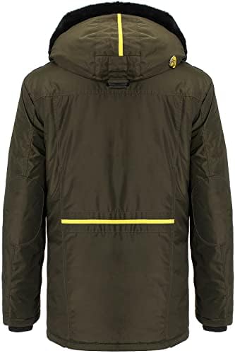 Stylische Winterjacke Herren Cipo & Baxx Series | Warme Winterjacke Herren Cipo & Baxx Series abnehmbarer Kapuze | Func