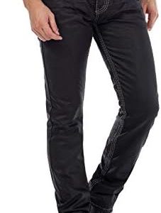 Cipo & Baxx Herren Klassische Straight Fit Jeans Hose - durable & komfortabel Regular Jeanshose | Cipo & Baxx Herren Kl