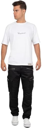 Cipo & Baxx Herren Jeans - Stylische Denim-Mode mit hohem Markantzen Detail | Regular & Slim Fit für Männer | Stonewashe