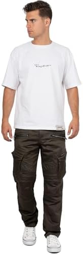 Cipo & Baxx Herren Jeans - Stylische Denim-Mode mit hohem Markantzen Detail | Regular & Slim Fit für Männer | Stonewashe