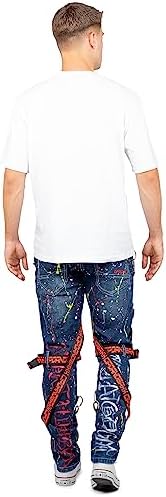 Cipo & Baxx Herren Jeans - Stylische Denim-Mode mit Slim-Fit & Regular-Fit für Individualisten im Bikerstyle!