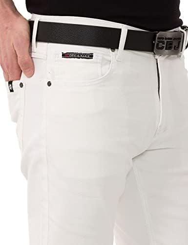 Cipo & Baxx Herren Stretch Jeanhose Slim Fit Trendig und bequem | Cipo & Baxx Männer Stretch Jeanshosen Slim Fit Premiu