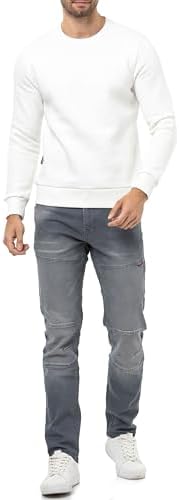 Cipo & Baxx Herren Sweatshirt Series – Stylischer Pullover im Modernen Streetwear Look – Bequemer Sweater für Alltag & F