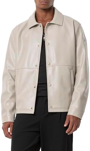 Redbridge Herren Kunst-Lederjacke für den Übergangssaison | Redbridge Männer Jacke Kunst-Lederqualität optimaler Wärmei