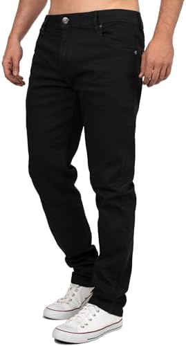 Cipo & Baxx Herren Jeans - Stilvolle Männer Jeans mit 5-Pocket-Design und Kontrastnähten | Bequemer Baumwoll-Elasthan-Mi