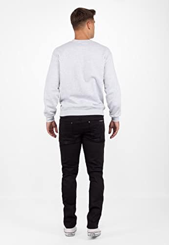 Cipo & Baxx Herren Jeans - Stilvolle Männer Jeans mit 5-Pocket-Design und Kontrastnähten | Bequemer Baumwoll-Elasthan-Mi