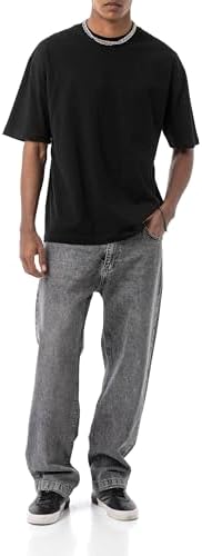 3er Pack Oversized T-Shirts – Classisches Baumwoll-Basic-Shirt – Kurzarm, Rundhals – Ideal für Den-tags, Freizeit & Stre