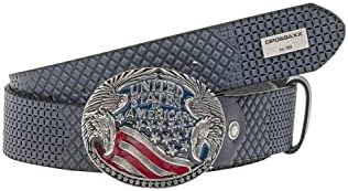 Cipo & Baxx Herren Leder Gürtel - Design, Ausgefallen Schließe, perfekt für denENNIGA-Kalender CG197