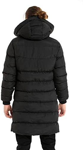 Cipo & Baxx Herren Mantel – Stylische Winterjacke mit warmem Innenfutter und abnehmbarer Kapuze für kalte Tage