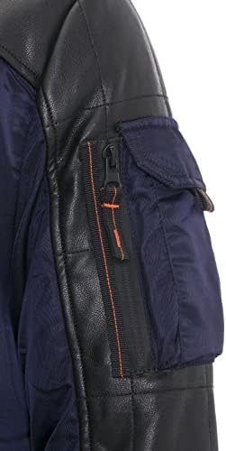Stylische Winterjacke Herren Cipo & Baxx Series | Warme Winterjacke Herren Cipo & Baxx Series abnehmbarer Kapuze | Func