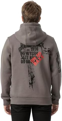 Cipo & Baxx Herren Sweatjacke Hoodie Serie - Stylischer Pullover im Modernen Casual Streetwear Stil für den Alltag, Frei