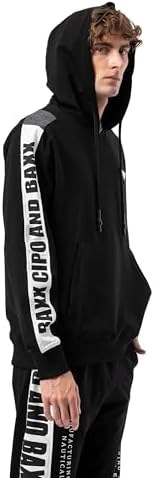 Cipo & Baxx Herren Jogginganzug Series – Zweiteiliges Set aus Kapuzenjacke und Jogginghose für Sport- und Casual-User im