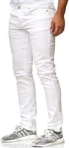 Reslad Jeans-Herren Slim Fit Basic Style Stretch-Denim Jeggings RS-2063