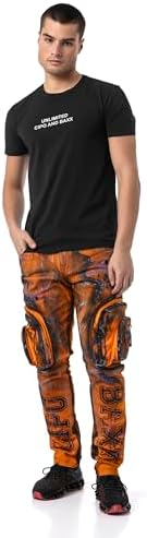 Cipo & Baxx Herren Jeans - Robuste Denim-Hose im Urban Style für Robuste Herren zum Arbeiten und Spielen (DE/NL/SE/PL, 3