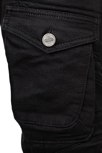 Cipo & Baxx Herren Jeans – Stylische Stonewashed & Used-Effekte | hohem markanten Details | Regular & Slim Fit für Männe