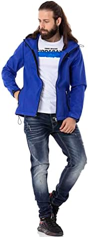 Stylische Winterjacke Herren Cipo & Baxx Series | Warme Winterjacke Herren Cipo & Baxx Series abnehmbarer Kapuze | Func