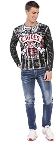 Cipo & Baxx Herren Sweatshirt Series – Stylischer Pullover für Streetwear Lovers – Bequemer Rundhalseinheitsprint Sweate