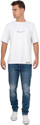 Cipo & Baxx Herren Jeans - Stilvolle Männer Jeans mit 5-Pocket-Design und Kontrastnähten | Bequemer Baumwoll-Elasthan-Mi