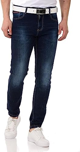 Cipo & Baxx Herren Stretch Jeanhose Slim Fit Trendig und bequem | Cipo & Baxx Männer Stretch Jeanshosen Slim Fit Premiu