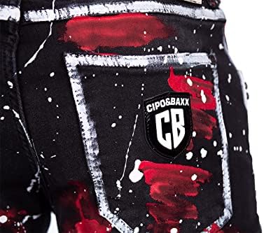 Cipo & Baxx Herren Jeans - Stylische Denim-Mode mit Slim-Fit & Regular-Fit für Individualisten im Bikerstyle!