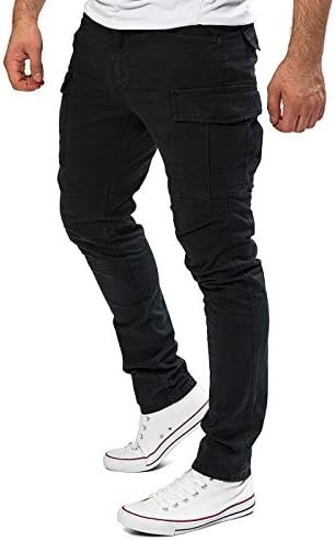 Yazubi Jayden Herren Cargo Hose BaumwollCargoJeans SommerComfortStretchSicherheitSGPS1012