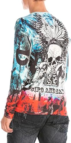 Cipo & Baxx Herren Sweatshirt Series – Stylischer Pullover im Modernen Streetwear Look mit Rundhals & Print – Comfortabl