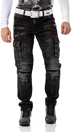 Cipo & Baxx Herren Stretch Jeanhose Slim Fit Trendig und bequem | Cipo & Baxx Männer Stretch Jeanshosen Slim Fit Premiu