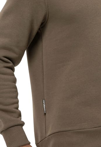 Cipo & Baxx Herren Sweatshirt Series – Stylischer Pullover im Modernen Streetwear Look – Bequemer Sweater für Alltag & F