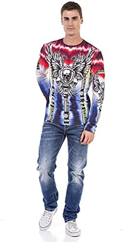 Cipo & Baxx Herren Jeans Hose Look Röhrenjeans Straight Fit Kontrastnähte Trendyhose | Cipo & Baxx Herren Jeans Hose Us