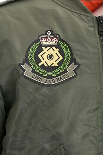 Stylische Winterjacke Herren Cipo & Baxx Series | Warme Winterjacke Herren Cipo & Baxx Series abnehmbarer Kapuze | Func