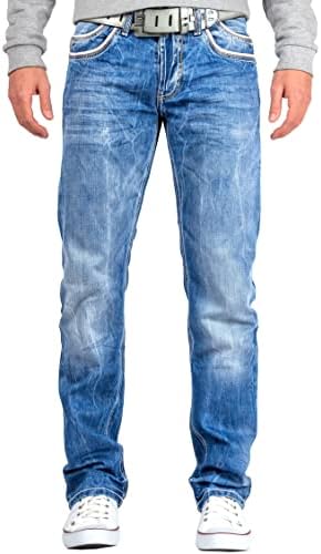 Cipo & Baxx Herren Jeans Regular Fit & Slim Fit – Stylischer Used Look Jeans für Männer | Blue & Black Jeans für Alltag – Bild 26