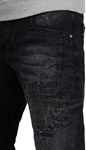 Cipo & Baxx Herren Jeans - Stilvolle Regular-Fit Denim mit Kontrastnähten | Bequeme & Modische Jeans für Männer | Stone-